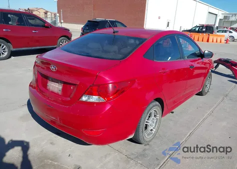 2012 Hyundai Accent Gls from USA, damaged, VIN KMHCT4AE3CU120213